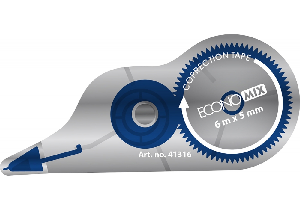 Коректор стрічковий ECONOMIX 5 мм, 6 м (E41316)